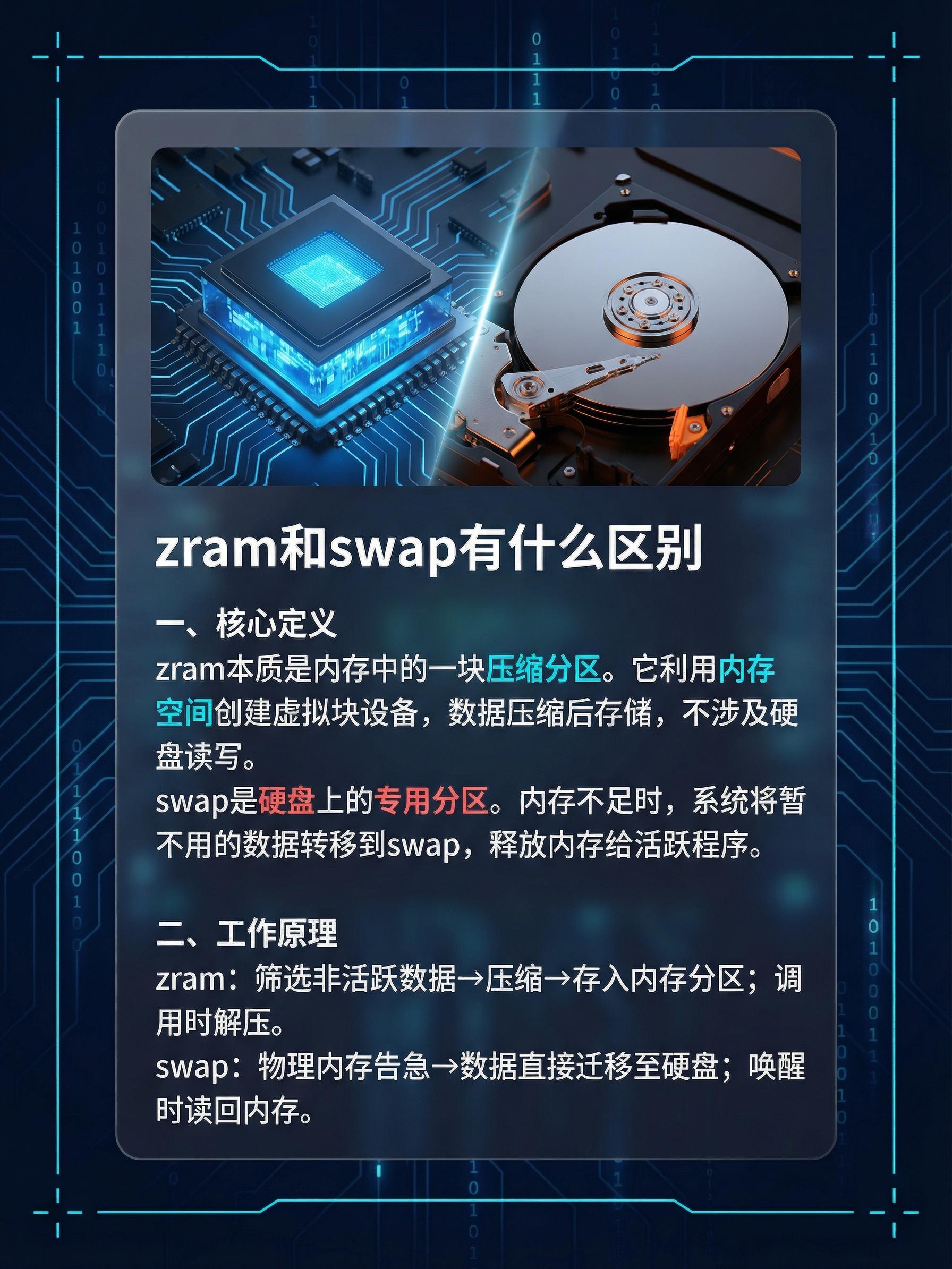 简单区别swap/vswap/burst ram