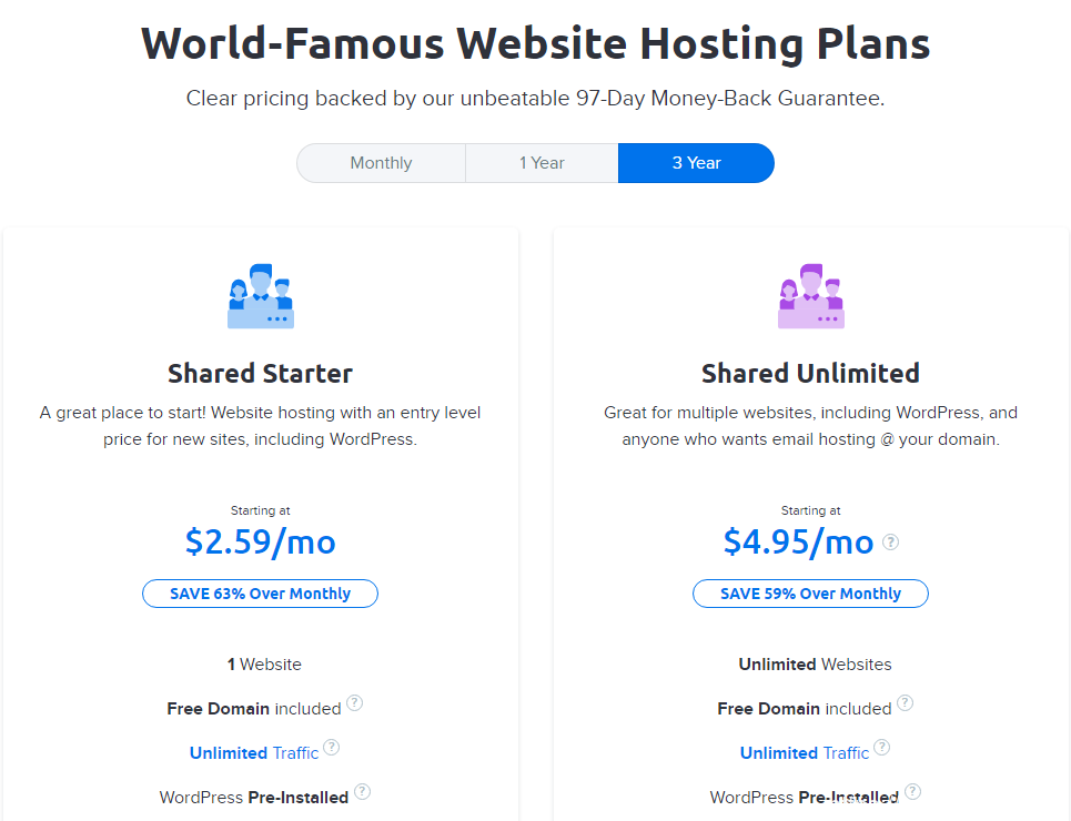 dreamhost：新年闪购，不限建站虚拟主机仅需$35.4/年(送个域名)
