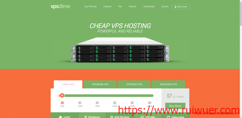 推荐:vpsdime-$7/6g内存/30gSSD/2T流量/4数据中心 第2张 推荐:vpsdime-$7/6g内存/30gSSD/2T流量/4数据中心 第2张