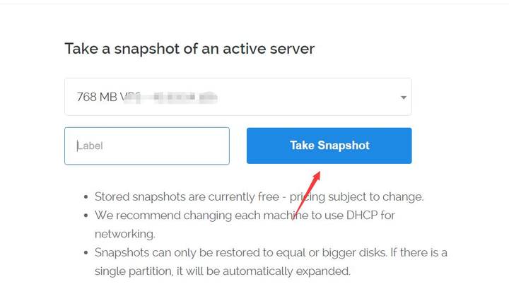 vultr-新增snapshot[快照]功能且免费 第1张