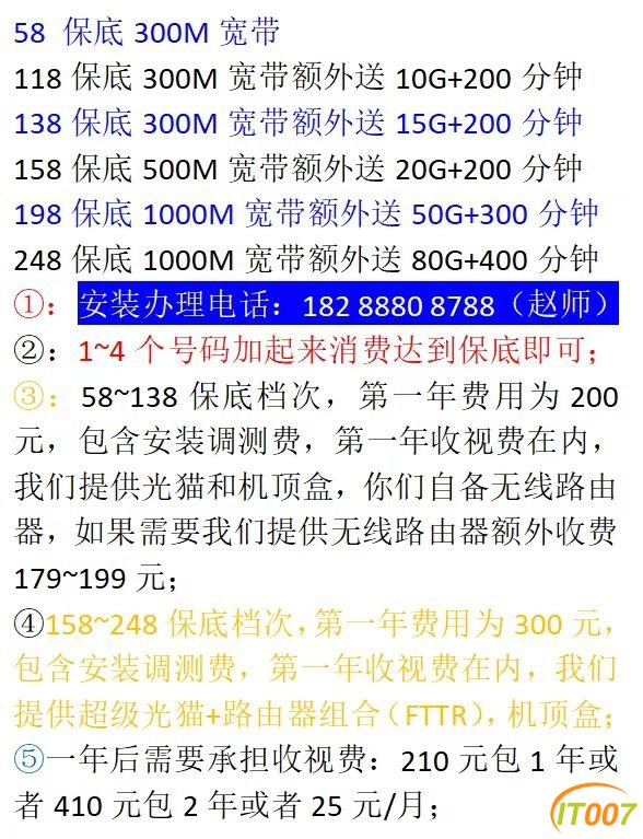 昆明宽带资费多少?昆明宽带资费查询 第3张 昆明宽带资费多少?昆明宽带资费查询 第3张