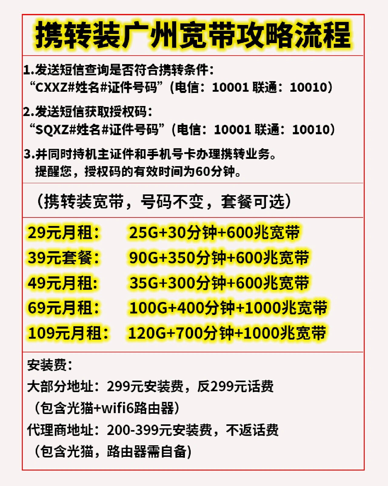电信宽带怎么转移?电信宽带转移流程及费用详解 第1张 电信宽带怎么转移?电信宽带转移流程及费用详解 第1张