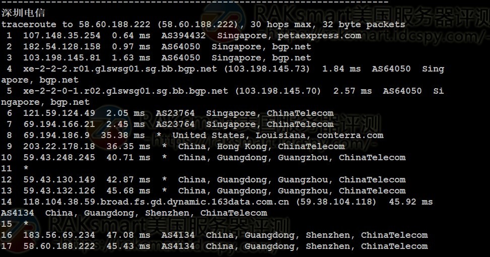 raksmart怎么样?raksmart新加坡云服务器测评,三网大陆优化线路!