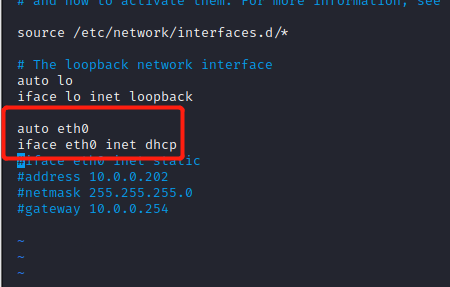 Kali Linux怎么配置IP地址,静态IP详细命令是什么? 第2张 Kali Linux怎么配置IP地址,静态IP详细命令是什么? 第2张
