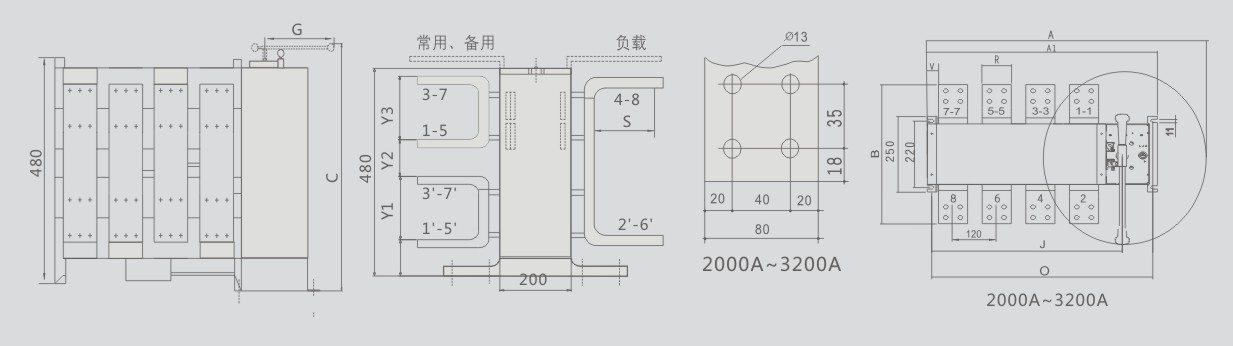 A48y-25CDN200的具体连接尺寸图纸在哪里找?