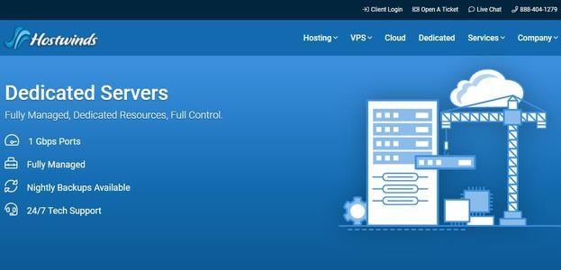 hostwinds：低至$ 4.99/月，美国/荷兰云服务器，IPv4可选250个C段、免费一键切换IP