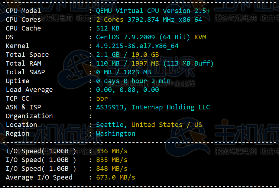 #多IP:ImpactVPS-$7/4核/4g内存/35gSSD/5IP/2T流量/西雅图 第1张 #多IP:ImpactVPS-$7/4核/4g内存/35gSSD/5IP/2T流量/西雅图 第1张