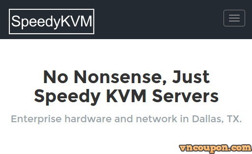 speedykvm-全场8折/KVM/$36年付/1g内存/50gSSD/1.5T流量/Windows
