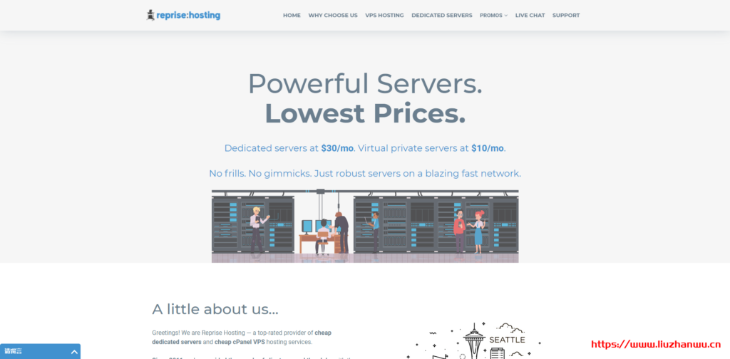 reprisehosting-27美元/L5520/500g硬盘/50M不限流量/2IP/西雅图 第2张 reprisehosting-27美元/L5520/500g硬盘/50M不限流量/2IP/西雅图 第2张