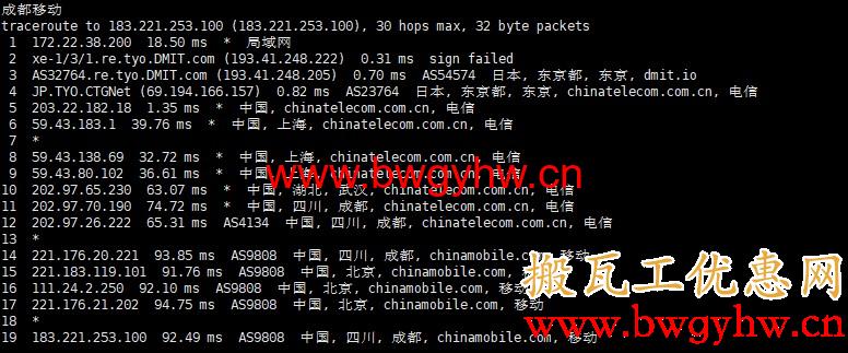 搬瓦工日本大阪CN2怎么样?解锁tiktok,强制三网CN2/CTG回程 第2张 搬瓦工日本大阪CN2怎么样?解锁tiktok,强制三网CN2/CTG回程 第2张