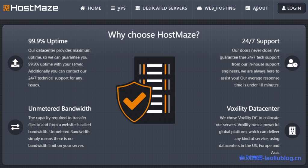 hostmaze-$14年付/128M内存/10g硬盘/1G端口/不限流量/分布保护 第1张 hostmaze-$14年付/128M内存/10g硬盘/1G端口/不限流量/分布保护 第1张