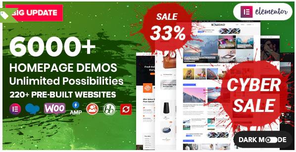#黑色星期5# themeforest-一律5折,上百款WordPress收费主题 第1张 #黑色星期5# themeforest-一律5折,上百款WordPress收费主题 第1张