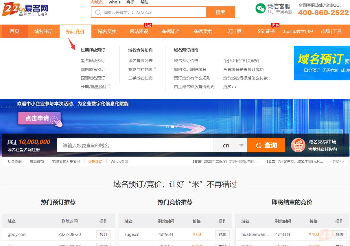 域名显示已经预订,域名被预订了怎么办,域名预订 第2张 域名显示已经预订,域名被预订了怎么办,域名预订 第2张