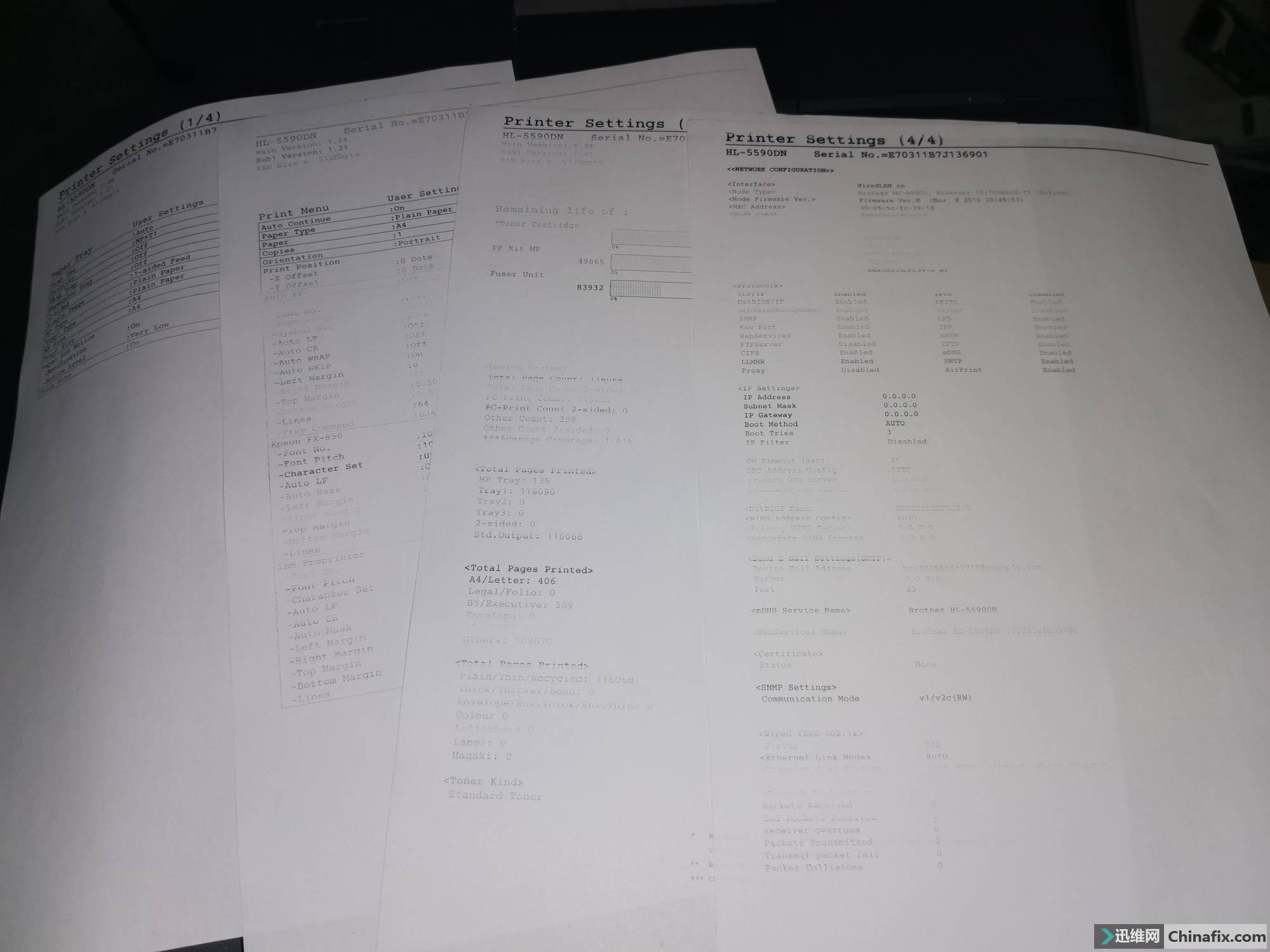 兄弟3150cdn打印机为何打印时出现严重底灰问题? 第1张 兄弟3150cdn打印机为何打印时出现严重底灰问题? 第1张