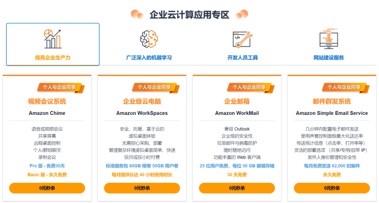 亚马逊云服务器多少钱一年?活动下单低至5折! 第2张 亚马逊云服务器多少钱一年?活动下单低至5折! 第2张