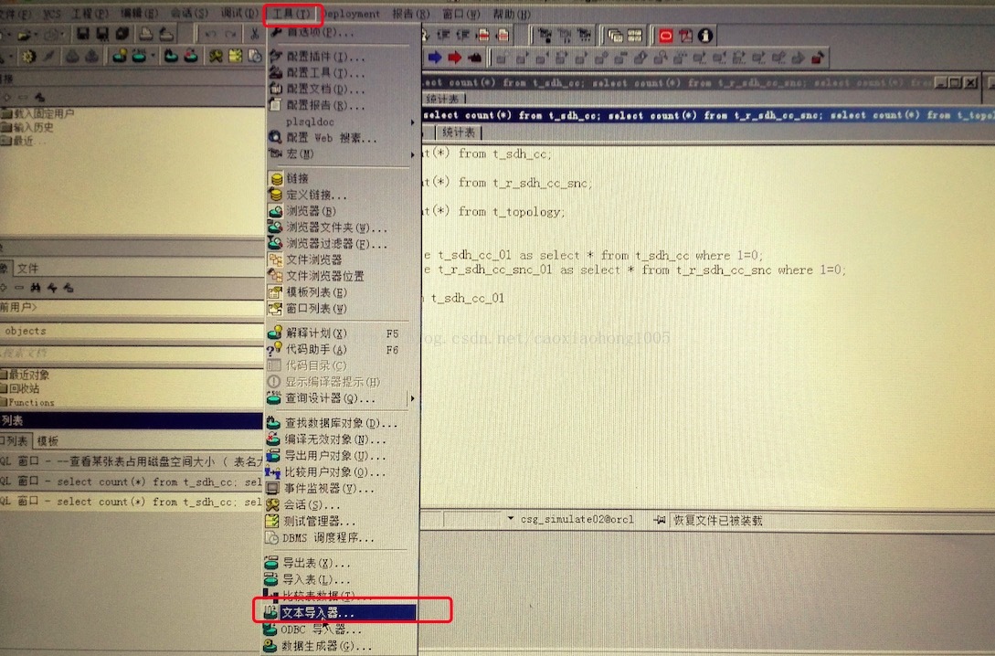 plsql数据库导入命令的具体用法和执行步骤是什么? 第2张 plsql数据库导入命令的具体用法和执行步骤是什么? 第2张