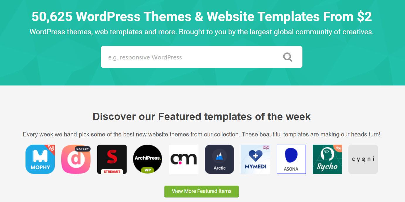 themeforest -wordpress收费主题5折促销推荐,低至14美元 第2张 themeforest -wordpress收费主题5折促销推荐,低至14美元 第2张