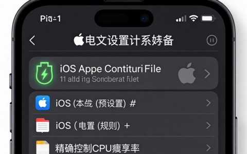 ios电源配置文件在哪,ios电源配置文件怎么设置 第1张 ios电源配置文件在哪,ios电源配置文件怎么设置 第1张
