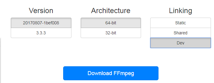 vs配置ffmpeg详细教程,vs怎么配置ffmpeg环境变量 第2张 vs配置ffmpeg详细教程,vs怎么配置ffmpeg环境变量 第2张