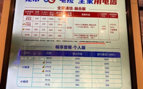 电信159宽带套餐怎么样?159元宽带套餐包含多少流量 第3张 电信159宽带套餐怎么样?159元宽带套餐包含多少流量 第3张