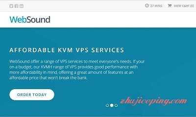 websound：5折优惠，512M内存，KVM，低至$20/年，洛杉矶