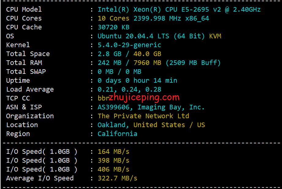 详细测评EasyLink洛杉矶优化线路的高性能云服务器(AMD EPYC平台+原生美国IP+AS9929&CMIN2(即将加入CN2)) 第1张 详细测评EasyLink洛杉矶优化线路的高性能云服务器(AMD EPYC平台+原生美国IP+AS9929&CMIN2(即将加入CN2)) 第1张
