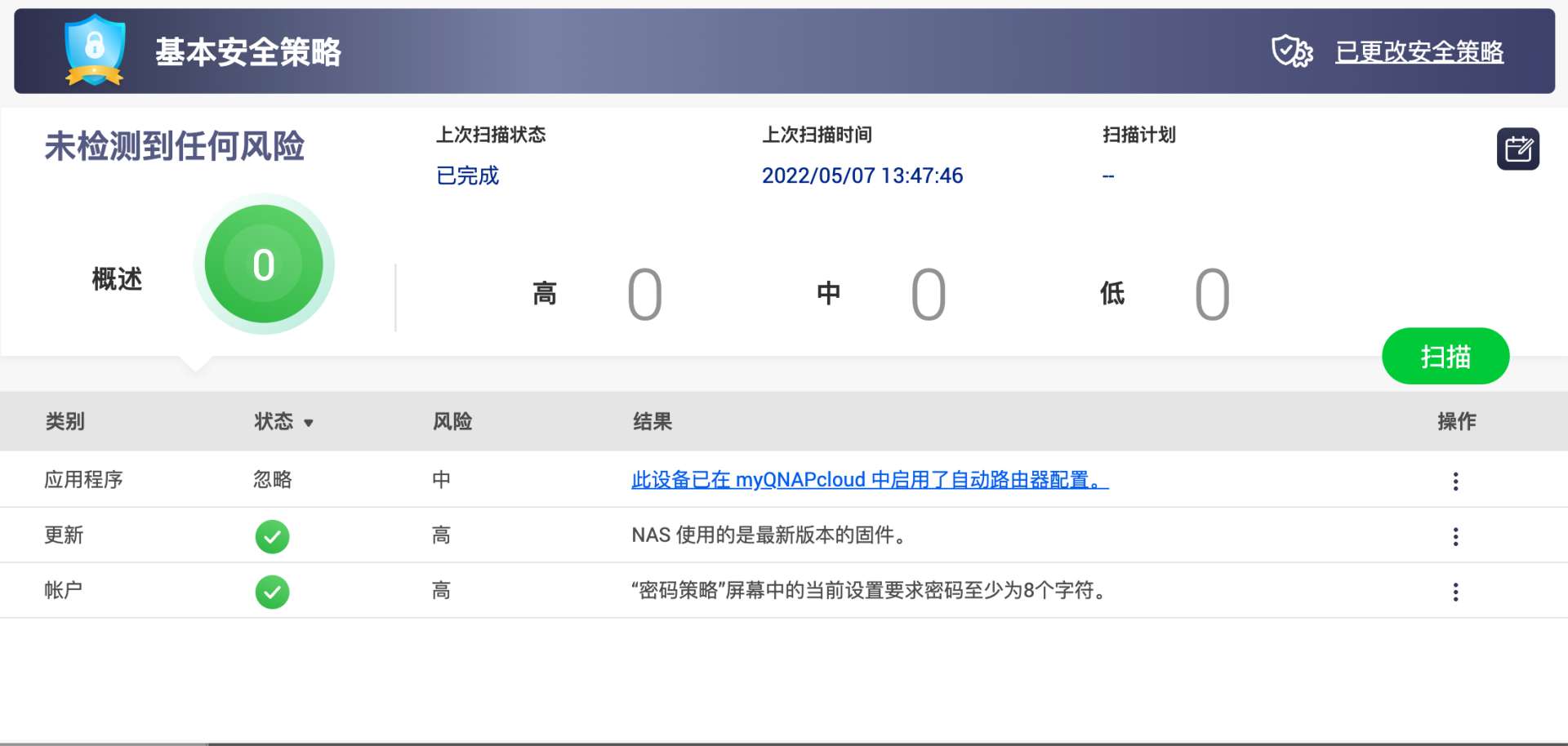 如何查看安全状态对应的详细配置信息? 第3张 如何查看安全状态对应的详细配置信息? 第3张