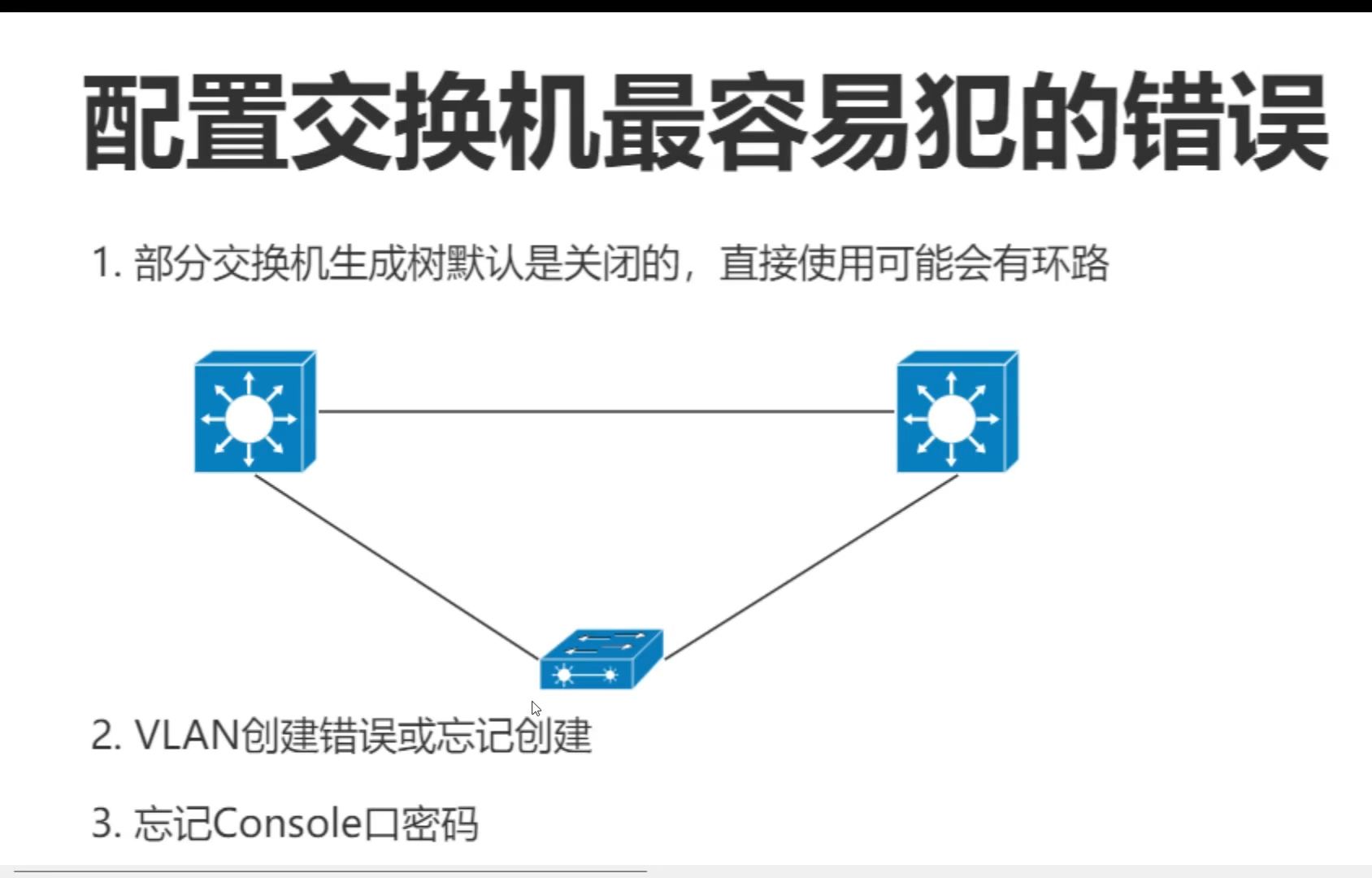 交换机简单配置中，哪些步骤容易出错？如何避免配置失误？ 第3张