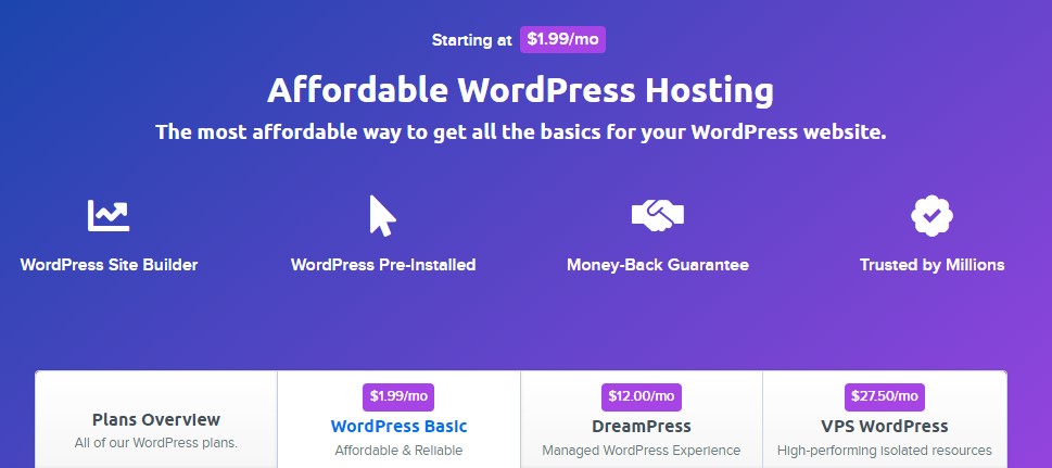 dreamhost：虚拟主机低至$2.59，适合稳定建站