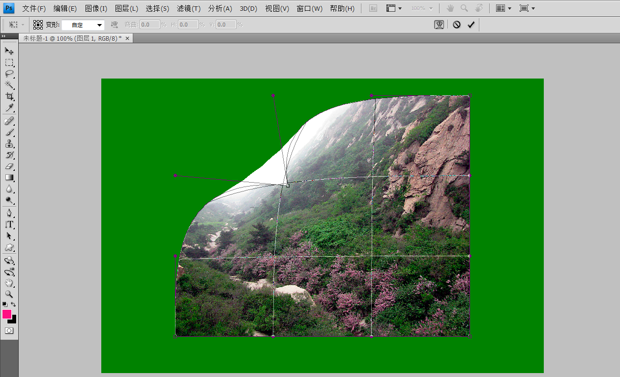 Photoshop中图片变形技巧详解,有哪些变形方法与操作步骤? 第1张 Photoshop中图片变形技巧详解,有哪些变形方法与操作步骤? 第1张