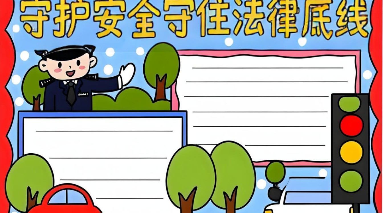 安全法制手抄报大全,如何做一份内容全面又吸引人的? 第1张 安全法制手抄报大全,如何做一份内容全面又吸引人的? 第1张