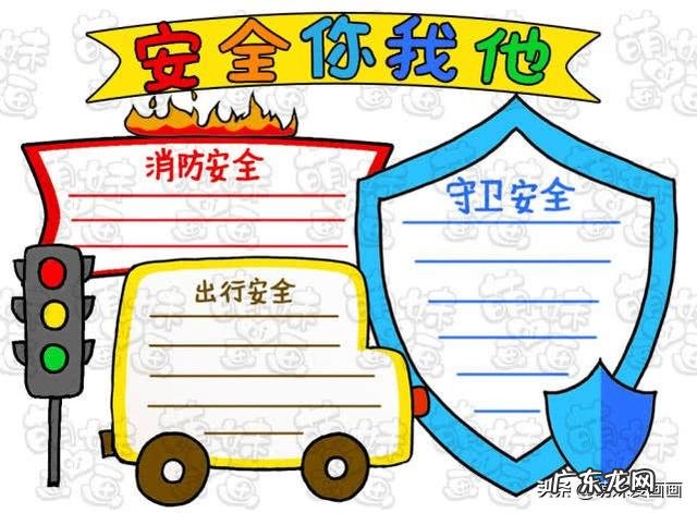 安全的手抄报内容,哪些实用素材能让孩子轻松掌握? 第3张 安全的手抄报内容,哪些实用素材能让孩子轻松掌握? 第3张
