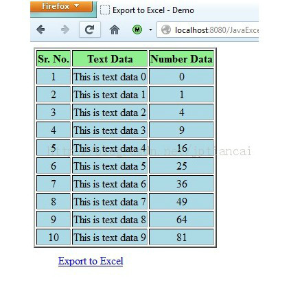 asp.net中Table生成Excel表格的方法 第2张 asp.net中Table生成Excel表格的方法 第2张
