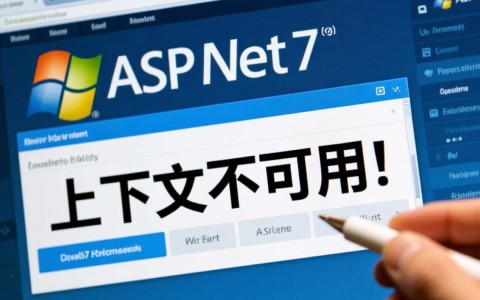 ASP.NET在IIS7上下文不可用?30招排查与解决攻略揭秘! 第3张 ASP.NET在IIS7上下文不可用?30招排查与解决攻略揭秘! 第3张