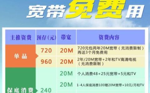 广州中国移动宽带怎么办理?广州移动宽带资费及办理攻略 第3张 广州中国移动宽带怎么办理?广州移动宽带资费及办理攻略 第3张