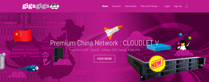 gigsgigscloud:洛杉矶CN2 GIA,$4.99/月,低配限量100个! 第2张 gigsgigscloud:洛杉矶CN2 GIA,$4.99/月,低配限量100个! 第2张