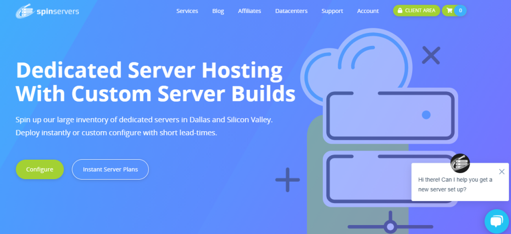spinservers:接入支付宝/微信,美国超便宜、高配置、独立服务器,30分钟交货 第1张 spinservers:接入支付宝/微信,美国超便宜、高配置、独立服务器,30分钟交货 第1张