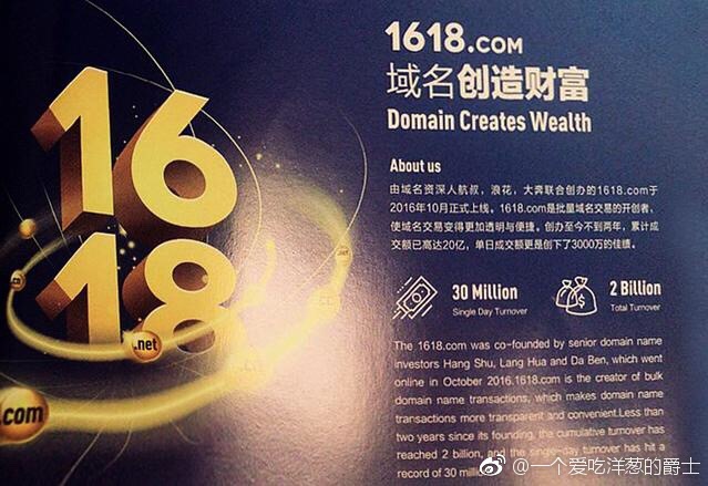 1618域名交易平台为何在行业内外备受瞩目,背后有何独特魅力? 第3张 1618域名交易平台为何在行业内外备受瞩目,背后有何独特魅力? 第3张