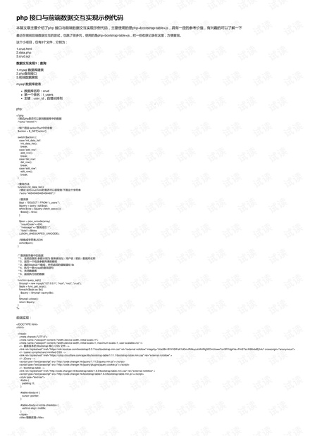 PHP怎么调用网站接口?新手如何实现数据对接? 第2张 PHP怎么调用网站接口?新手如何实现数据对接? 第2张