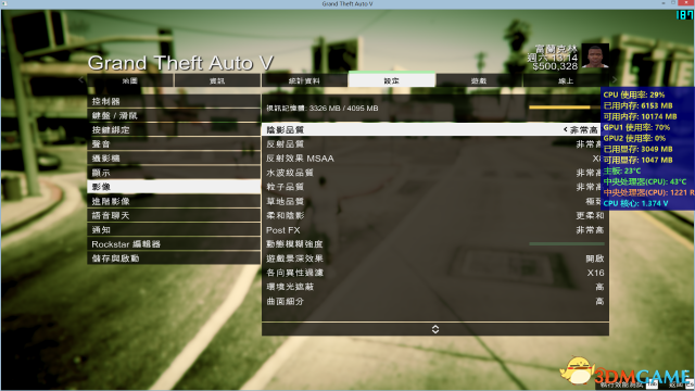 gta5调最低配置 第2张 gta5调最低配置 第2张