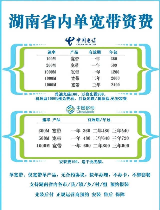 农村宽带怎么装?农村宽带安装流程及费用详解 第3张 农村宽带怎么装?农村宽带安装流程及费用详解 第3张