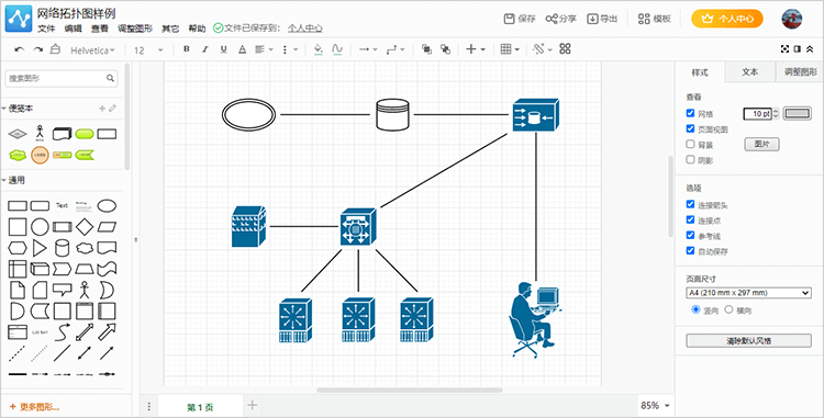 php网络拓扑怎么画,php网络拓扑图制作教程 第3张 php网络拓扑怎么画,php网络拓扑图制作教程 第3张