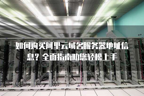 阿里云域名信息查询服务,如何准确获取详尽域名数据? 第3张 阿里云域名信息查询服务,如何准确获取详尽域名数据? 第3张