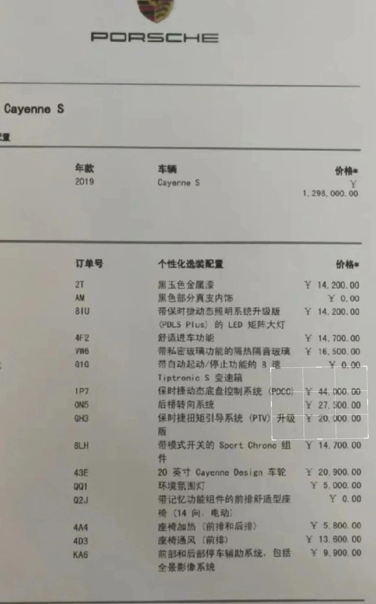 保时捷卡宴配置单,保时捷卡宴配置参数详解,保时捷卡宴多少钱落地 第3张 保时捷卡宴配置单,保时捷卡宴配置参数详解,保时捷卡宴多少钱落地 第3张