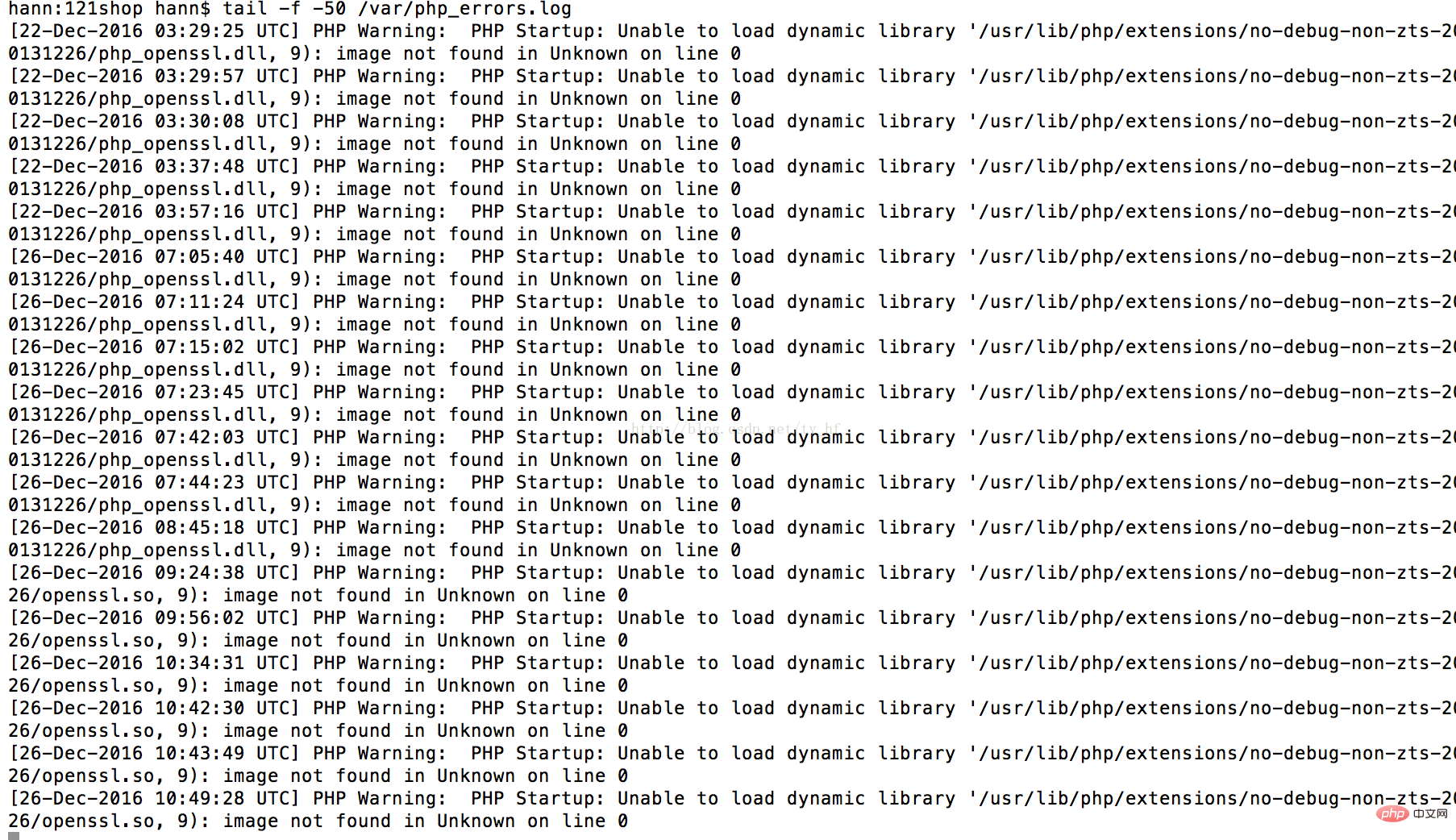 php网站如何查看日志，php错误日志在哪里看