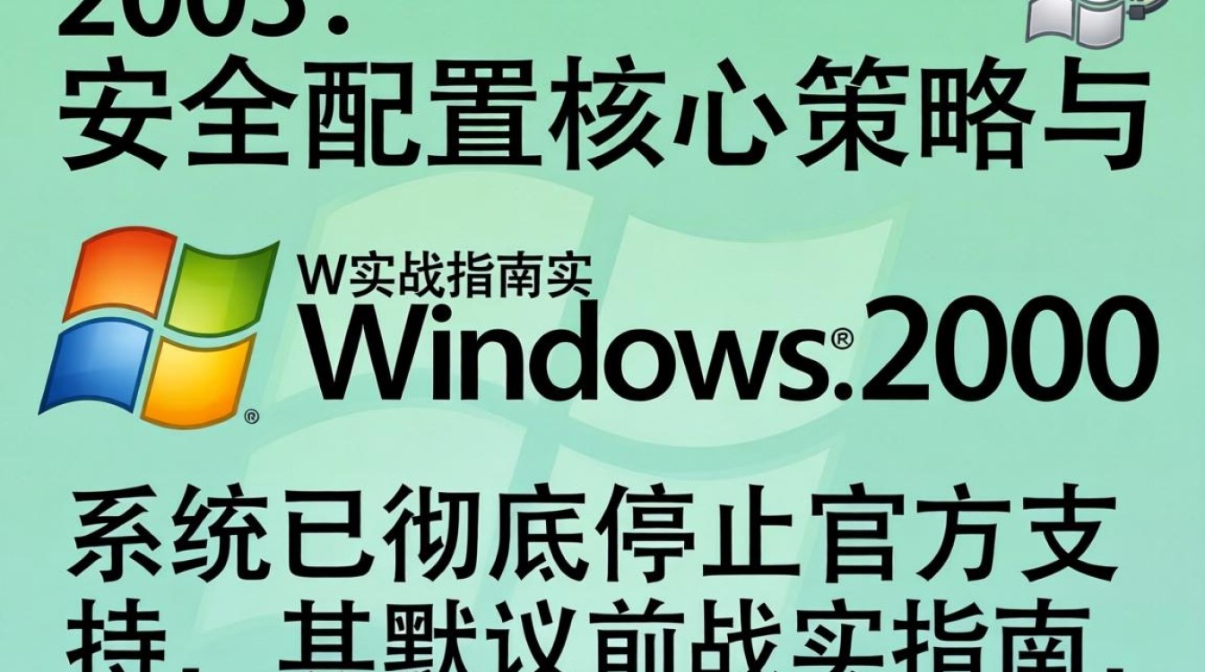 Windows 2003安全配置中存在哪些常见漏洞及解决方案?详解30字疑问长尾标题 第1张 Windows 2003安全配置中存在哪些常见漏洞及解决方案?详解30字疑问长尾标题 第1张
