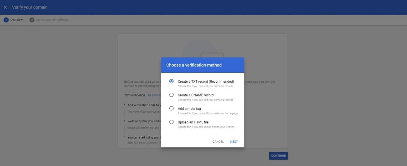 G Suite域名验证失败怎么办?Google Workspace设置教程 第3张 G Suite域名验证失败怎么办?Google Workspace设置教程 第3张