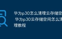 华为P30手机cdn缓存清理方法详解,为何缓存不清除会卡顿? 第3张 华为P30手机cdn缓存清理方法详解,为何缓存不清除会卡顿? 第3张