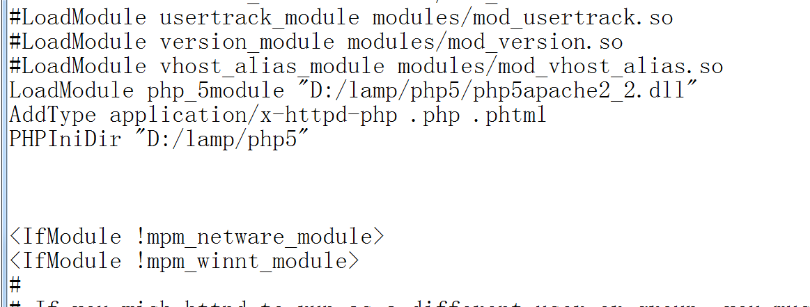 apache不解析php怎么办?配置错误还是模块没加载? 第1张 apache不解析php怎么办?配置错误还是模块没加载? 第1张