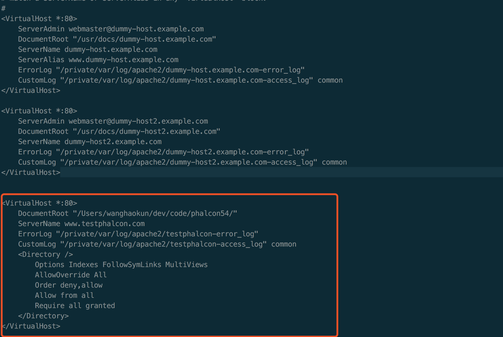 apache多域名配置怎么实现虚拟主机绑定多个域名? 第2张 apache多域名配置怎么实现虚拟主机绑定多个域名? 第2张